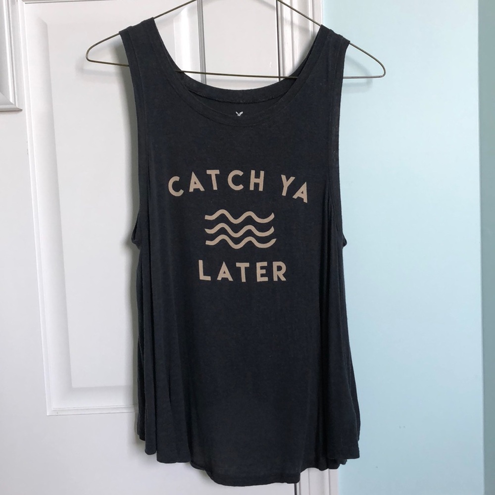 Size S American Eagle Graphic Tank top